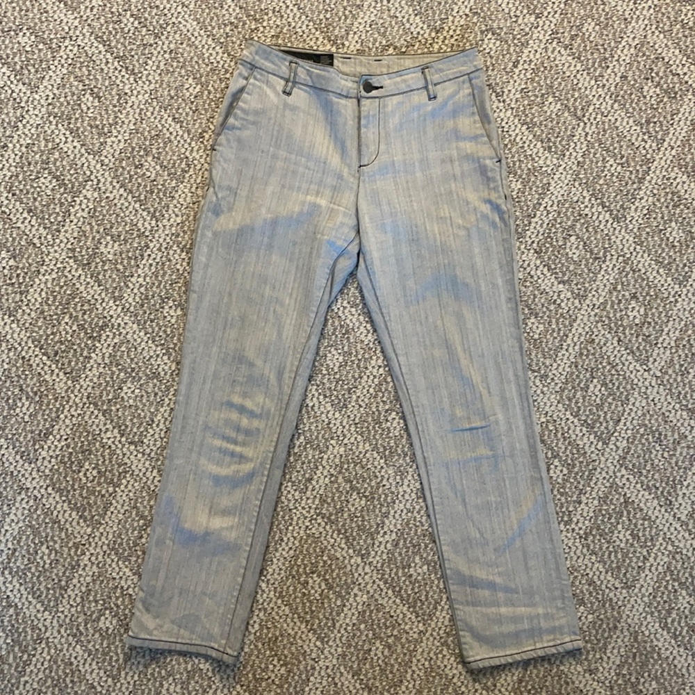Armani Exchange cropped straight leg pants Size 25